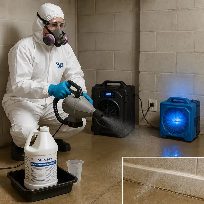 Sanitization and Odor Removal process in North Syracuse, NY
